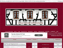 Tablet Screenshot of gedichtehaus.de